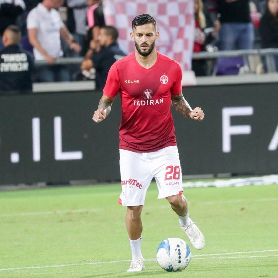 צילום ארכיון - חנן ממן במדי האקסית, הפועל ב"ש