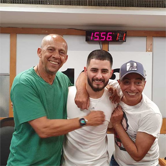 עדן חסון התארח באולפן של דידי הררי והרון הרון