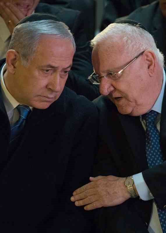 נשיא המדינה ראובן (רובי) ריבלין, ורה"מ בנימין נתניהו