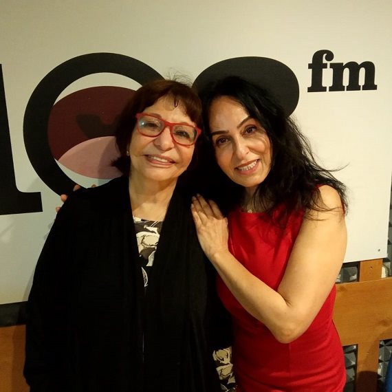 ריטה מתארחת באולפן של רבקה מיכאלי