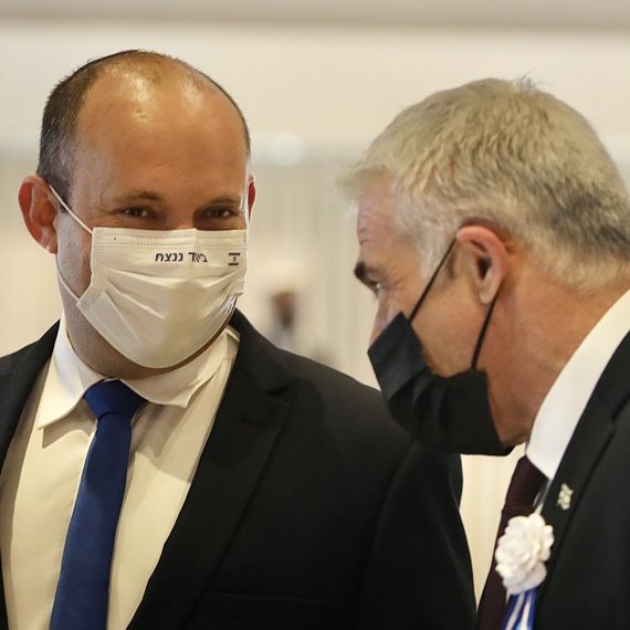 יאיר לפיד ונפתלי בנט