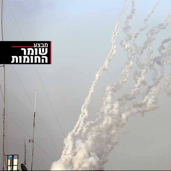 הירי מעזה, הבוקר