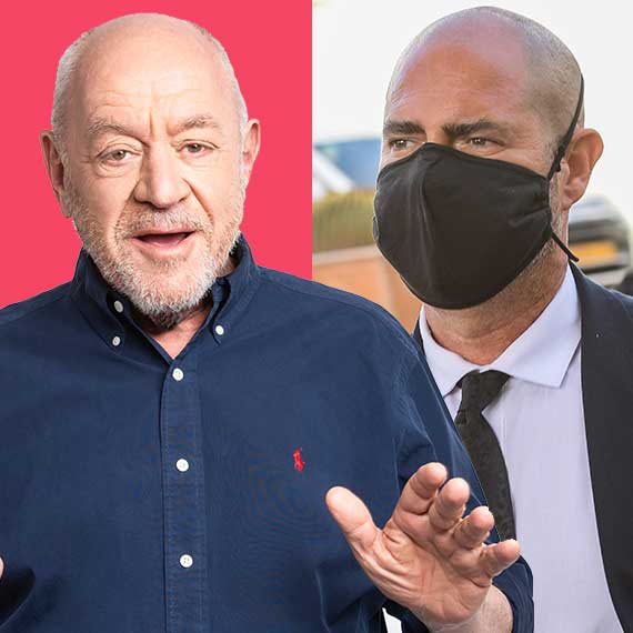 השר לביטחון הפנים אוחנה ובר־און