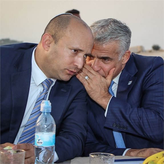 נפתלי בנט ויאיר לפיד