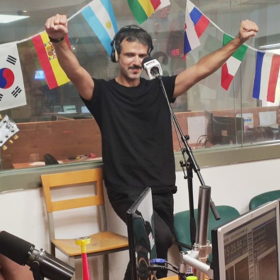 עידן חביב באולפן עם דידי הררי