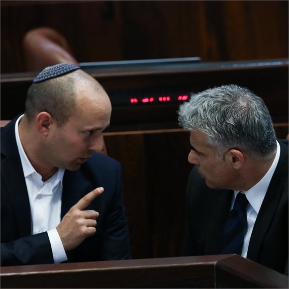 נפתלי בנט ויאיר לפיד