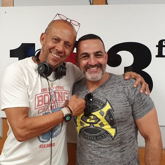 קובי אפללו באולפן של דידי הררי