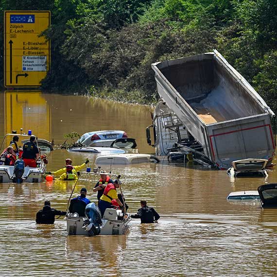 "מבול תנ"כי". גרמניה, אתמול