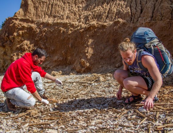הלכלוך בחופי הים - צילום ארכיון