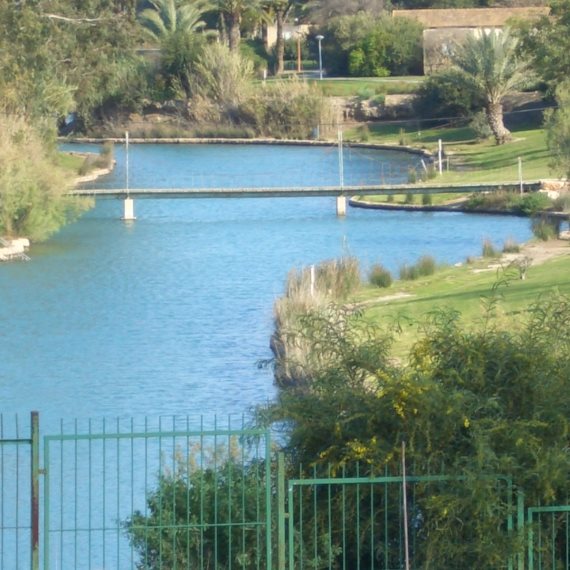 נחל האסי בקיבוץ ניר דוד