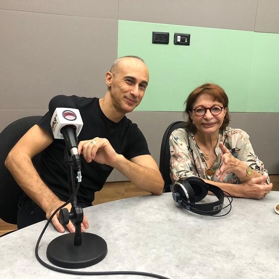 אסף אמדורסקי התארח באולפן של רבקה מיכאלי