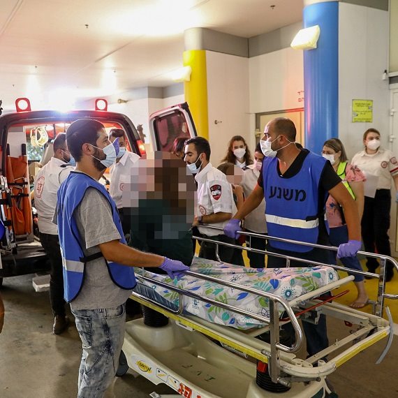 הפצועים בתאונת הדרכים הקשה פונו לביה"ח בנהריה