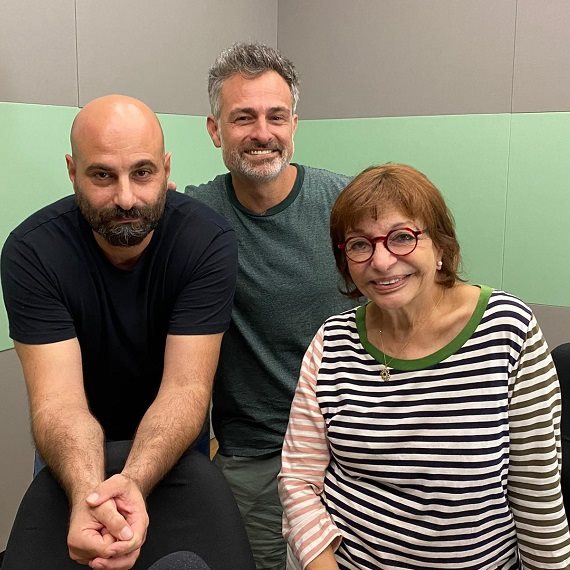 מאור כהן ואודי שרבני באולפן של רבקה מיכאלי