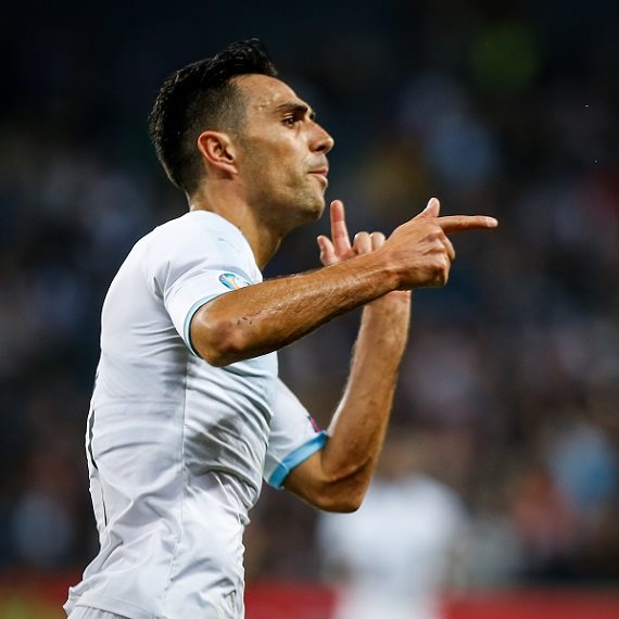 ערן זהבי במדי נבחרת ישראל