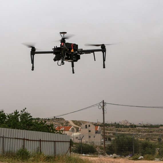 המשלוח בדרך אליכם - עם רחפן