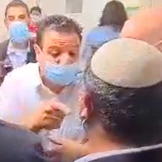 העימות בין עודה לבן גביר בשלישי