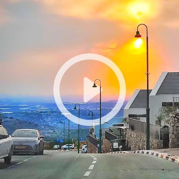 שקיעה בסלעית