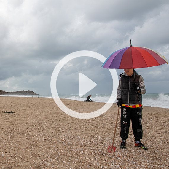 חוף פלמחים, אתמול